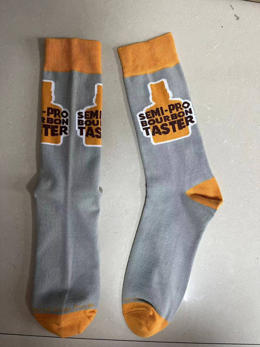 Semi-Pro Bourbon Drinker Socks