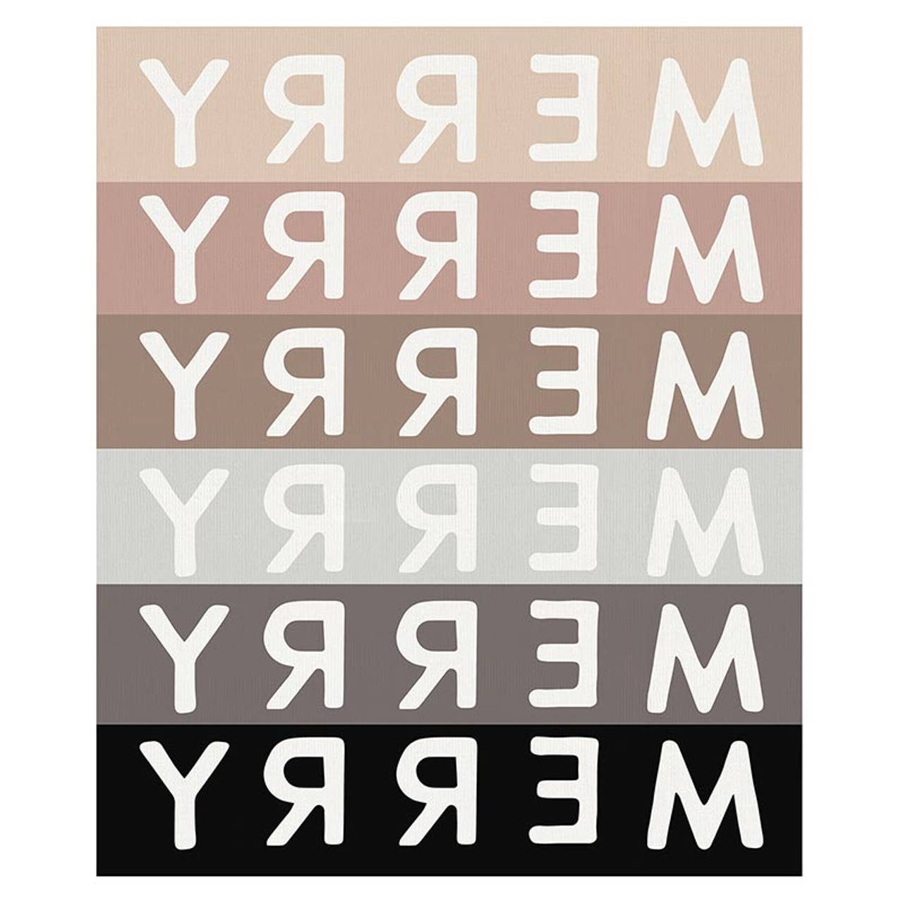 Holiday Luxe Throw - Merry