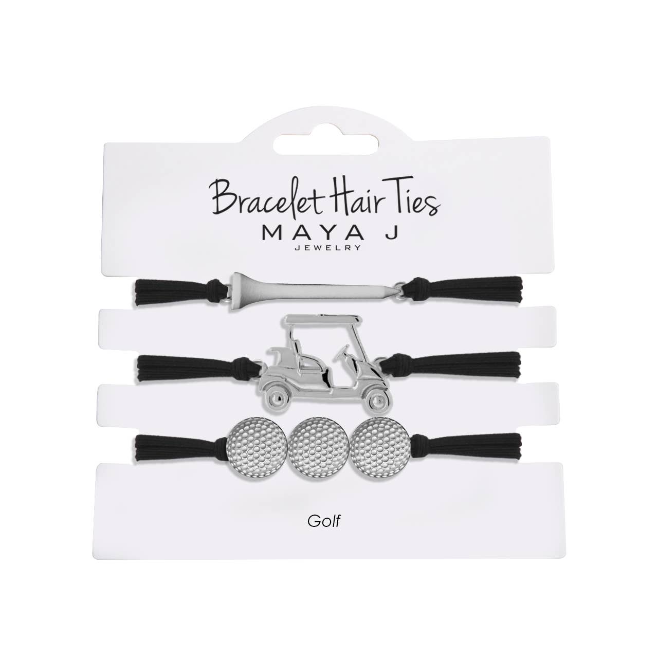 2-in-1 Bracelet Hair Tie Sets -