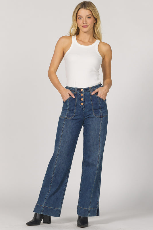 Dear John Holly Button Fly Jeans