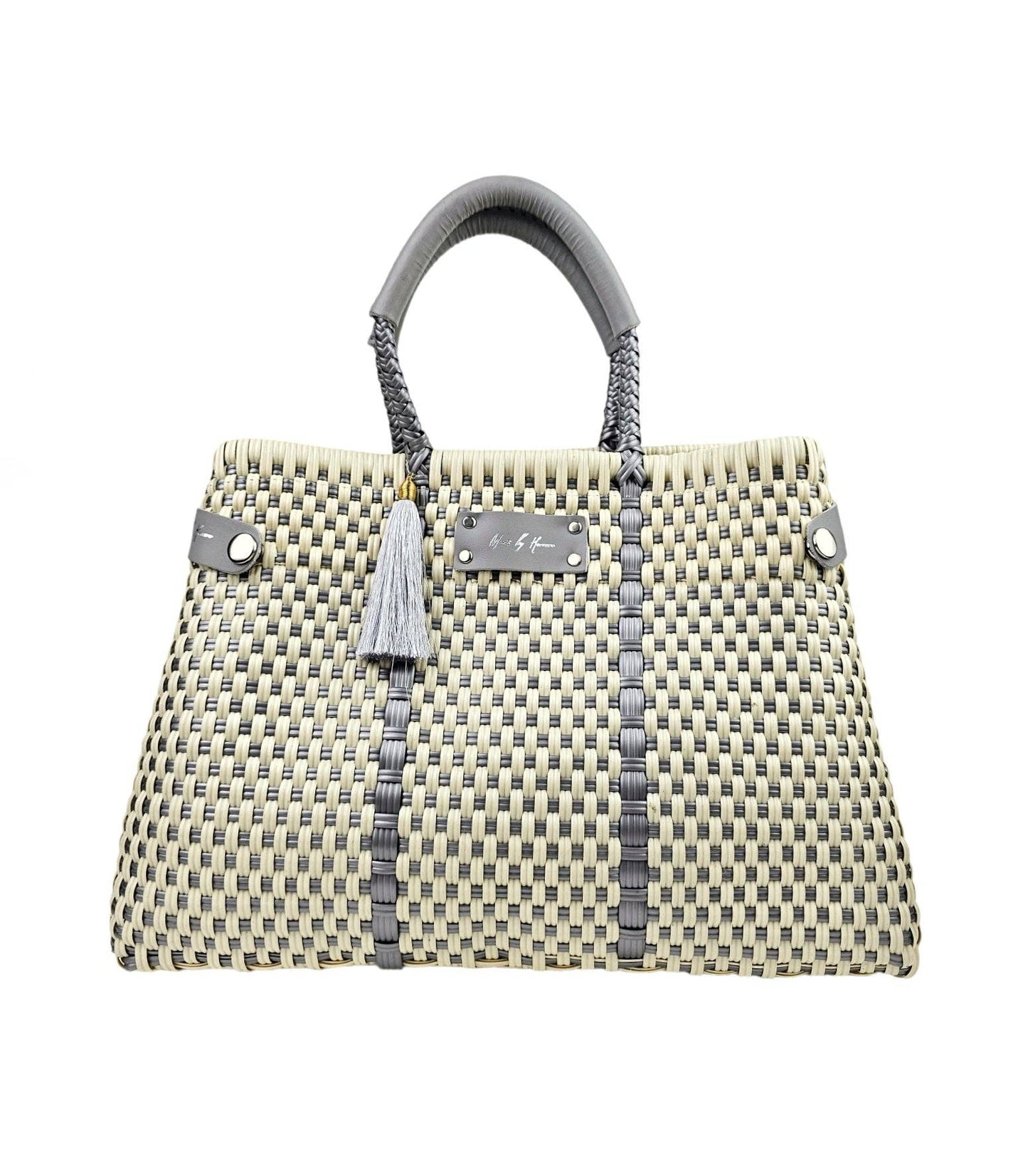 Less Pollution Convertible Handbag - Silver