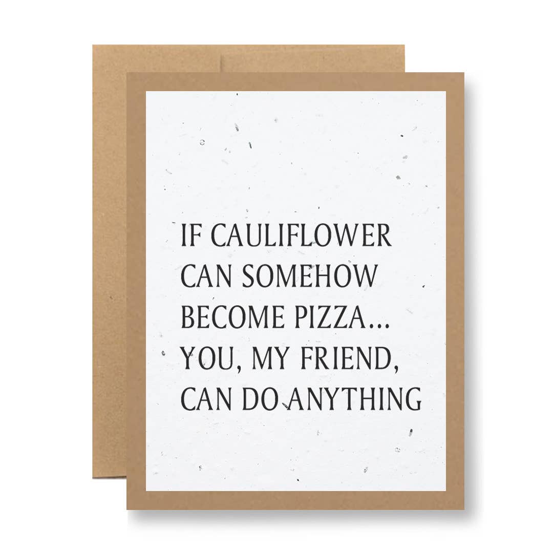 White Seed Paper - ...you can do anything