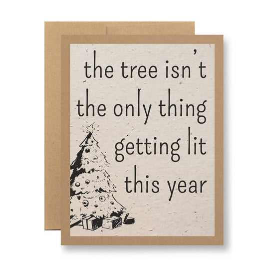 Eco Kraft or White Seed Paper - ...getting lit this year