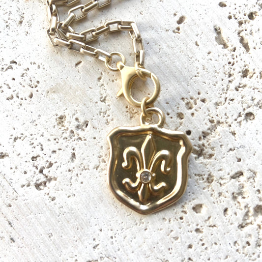 French eye candy matte gold boutique jewelry