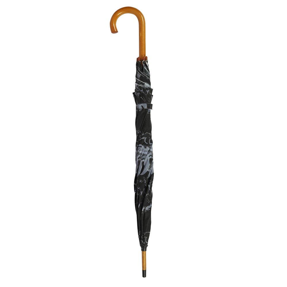 AWST Int'l Lila Linear Horses Umbrella