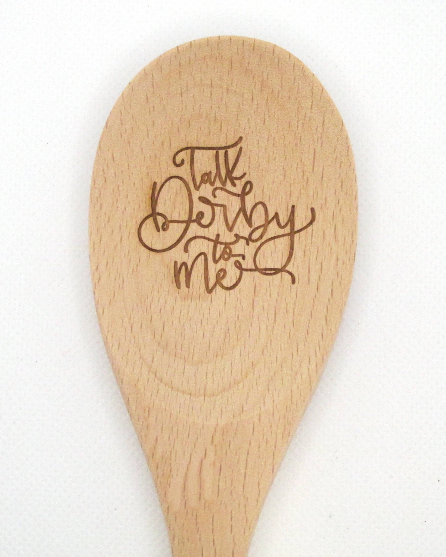 Talk Derby To Me Kitchen Spoon - Southern Kitchen Gift
