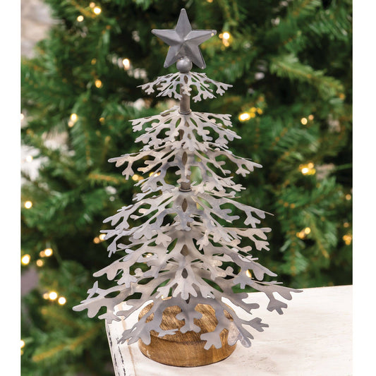 Small Galvanized Metal Tree