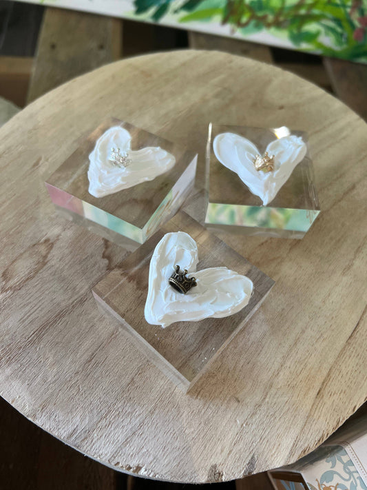Lucite Heart