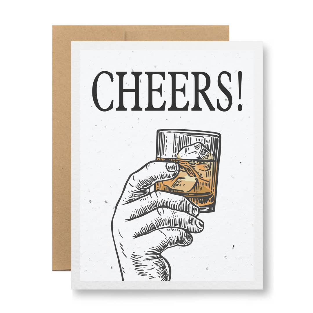 Plantable Greeting Card - Cheers!